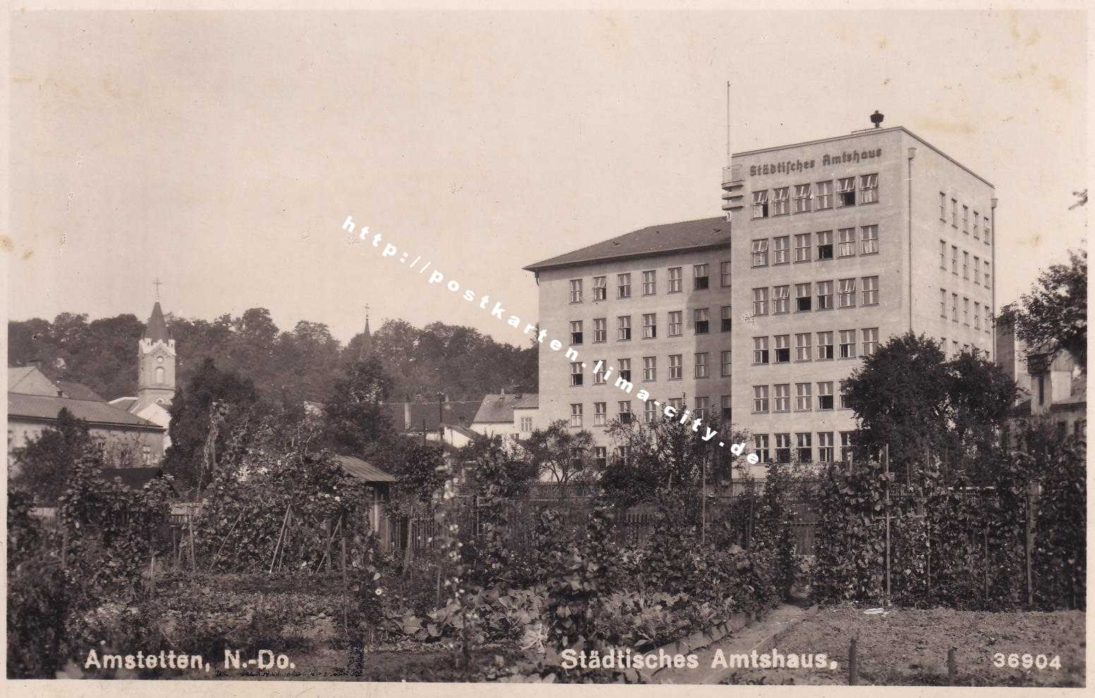 Amstetten ND - Städtisches Amstshaus 1941